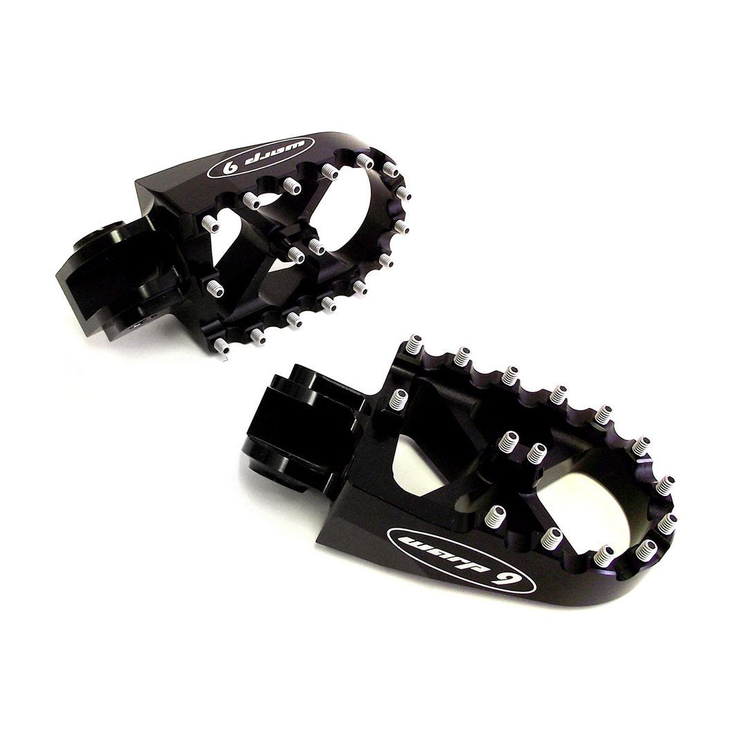 Talaria Sting Foot Pegs Black (Warp 9) - Darwin EV