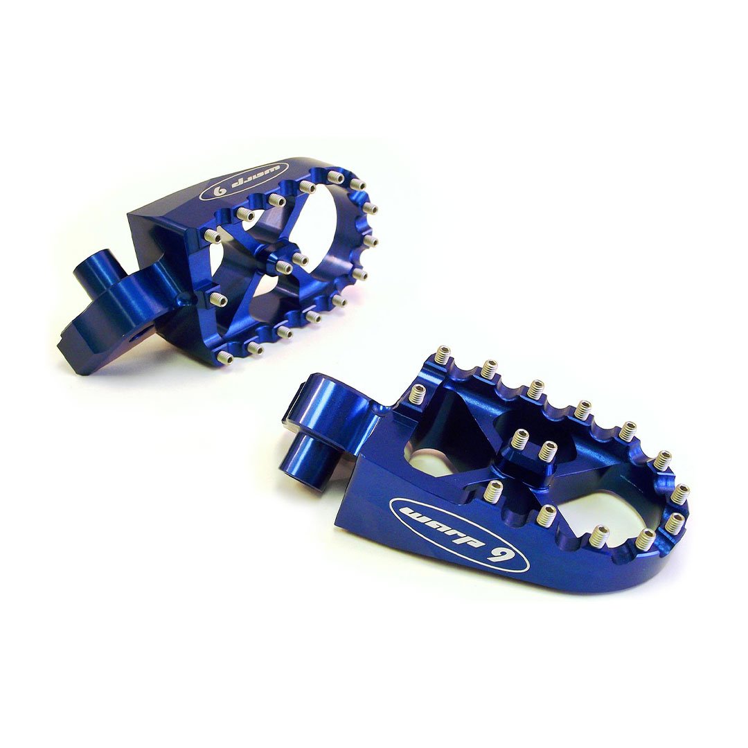 Talaria Sting Foot Pegs Blue (Warp 9) - Darwin EV