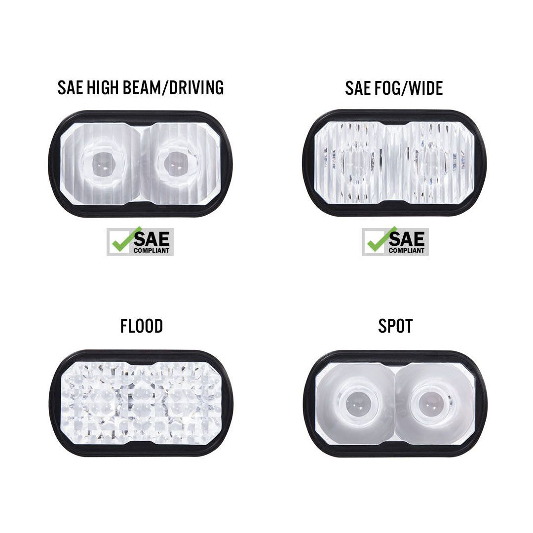Warp 9 High-Output Headlight Replacement Lens Types