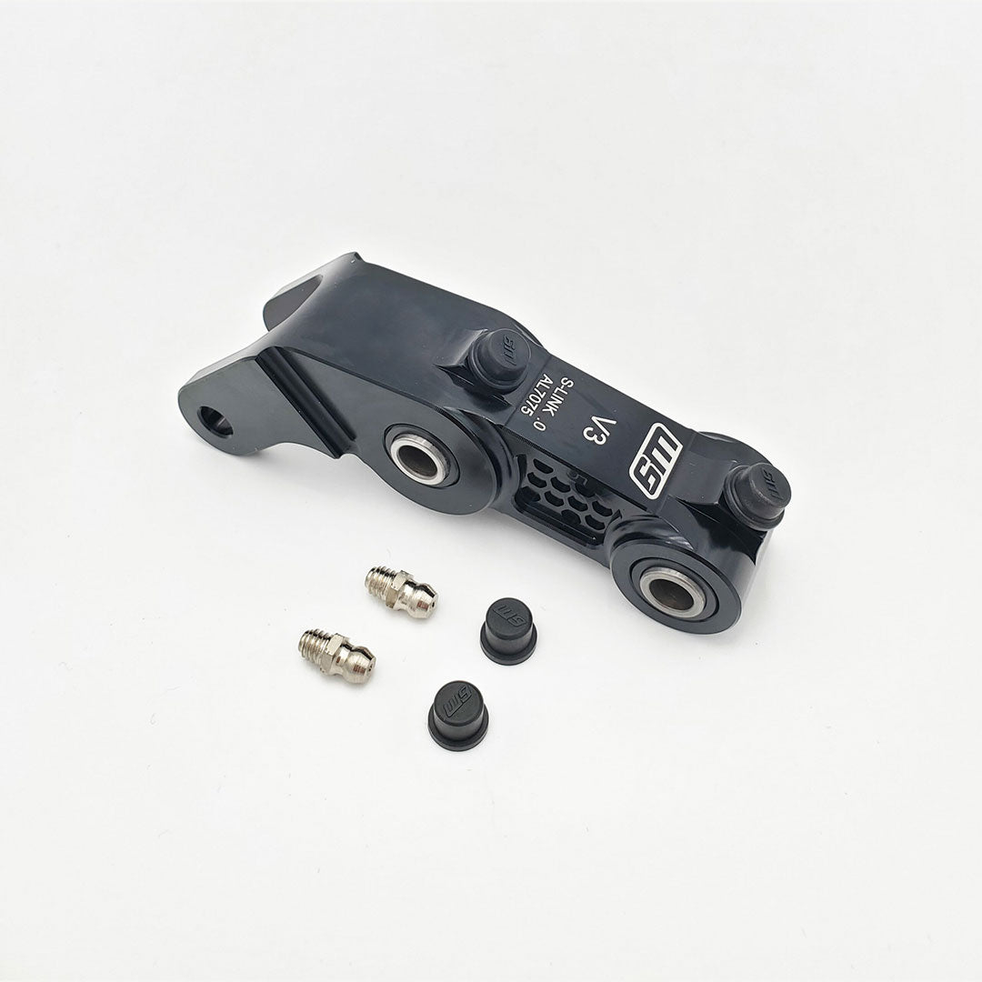 Warp 9 Rear Suspension Linkage Riser (V3) Sur-Ron Light Bee / Segway - Black 0"