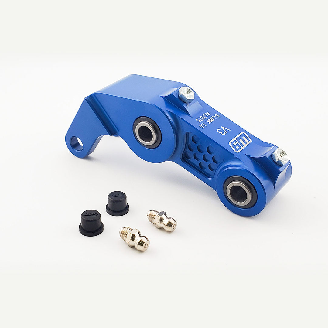 Warp 9 Rear Suspension Linkage Riser (V3) Sur-Ron Light Bee / Segway - Blue 1.5"