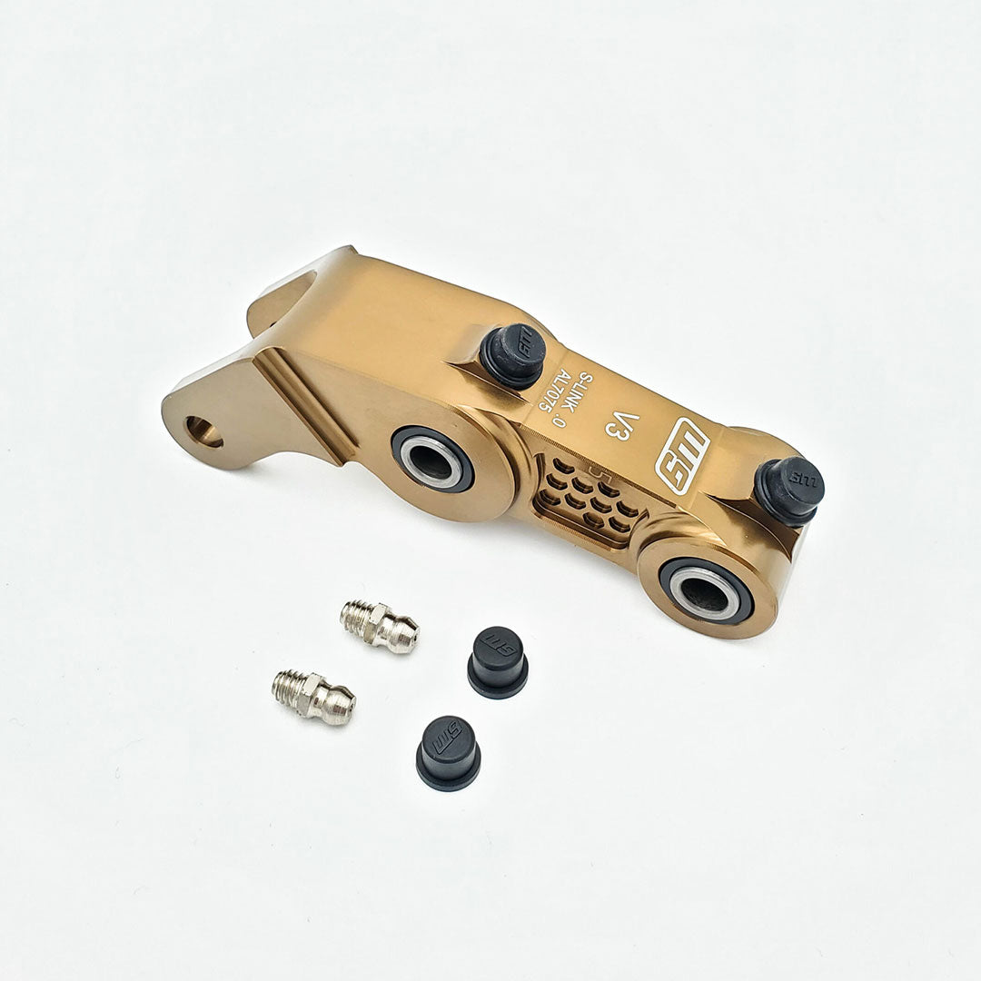 Warp 9 Rear Suspension Linkage Riser (V3) Sur-Ron Light Bee / Segway - Magnesium 0"