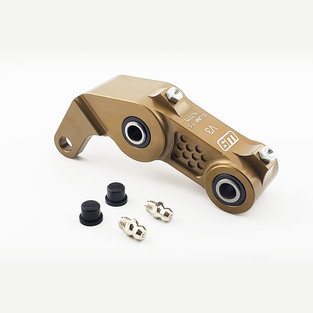 Warp 9 Rear Suspension Linkage Riser (V3) Sur-Ron Light Bee / Segway - Magnesium 1.5"