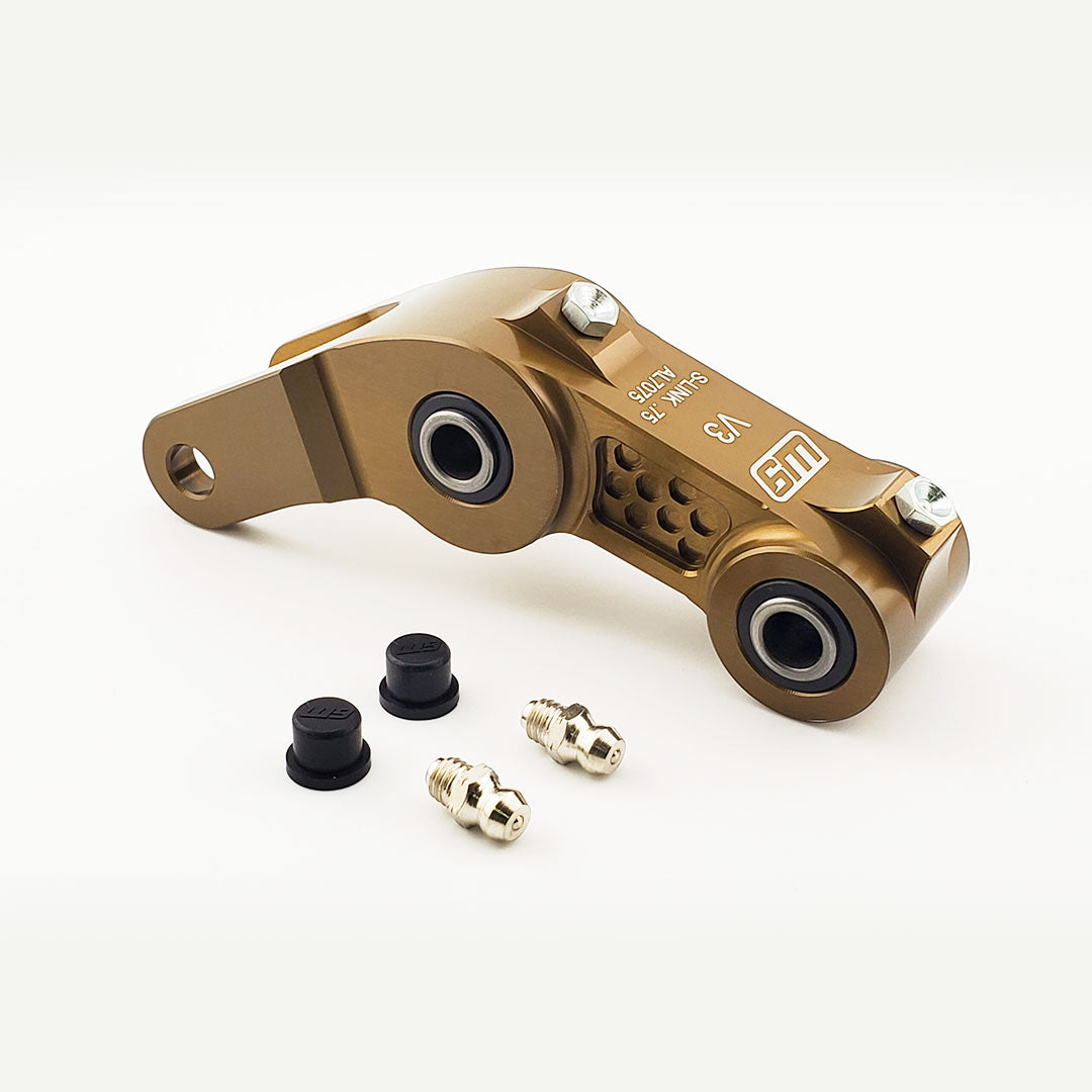 Warp 9 Rear Suspension Linkage Riser (V3) Sur-Ron Light Bee / Segway - Magnesium .75"