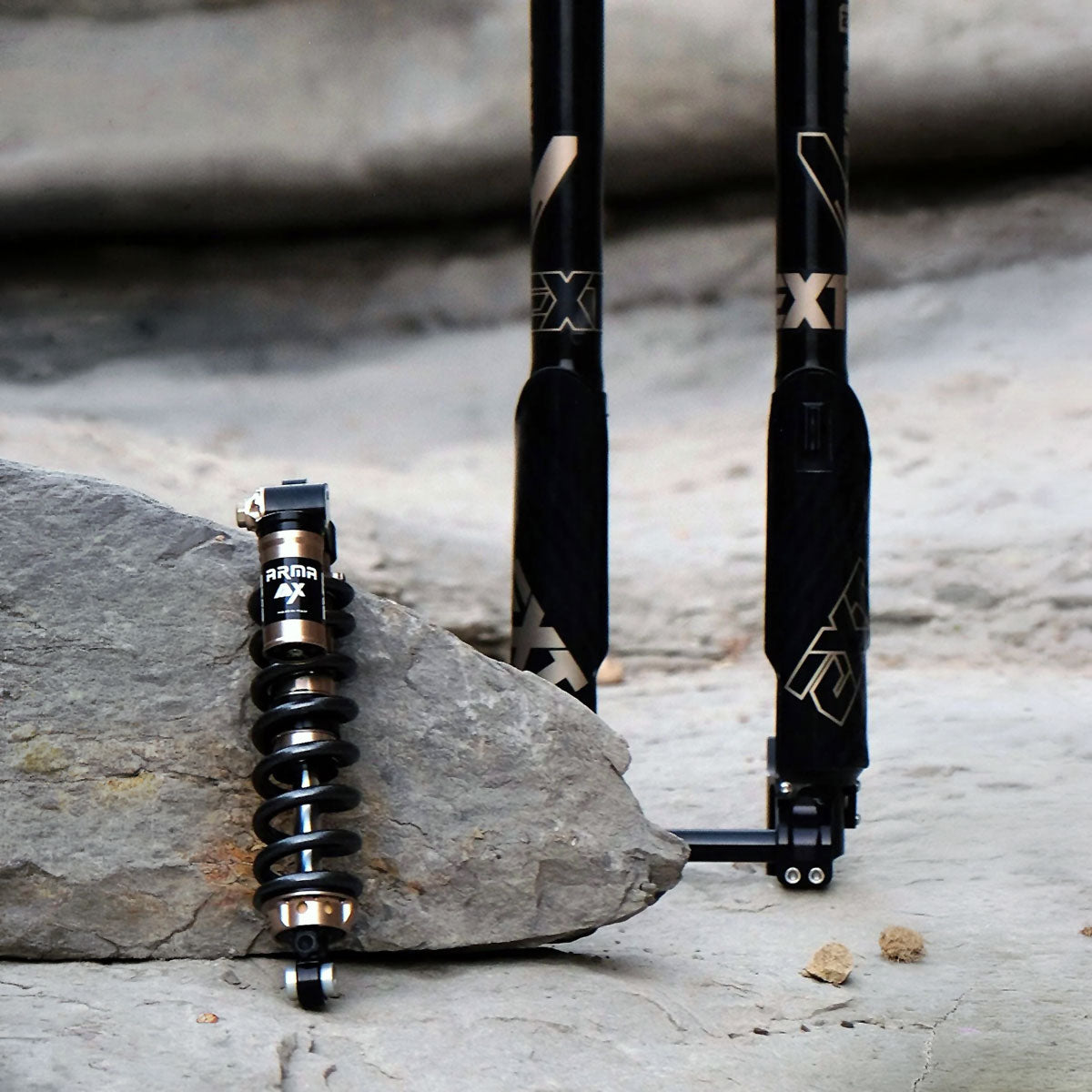 EXT Suspension Package Upgrade with Ferro Fork + Arma Shock