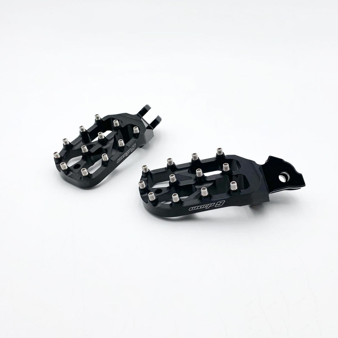 E-Moto Elite Foot Pegs (Black) for Sur-Ron Light Bee, E Ride Pro, 79Bike