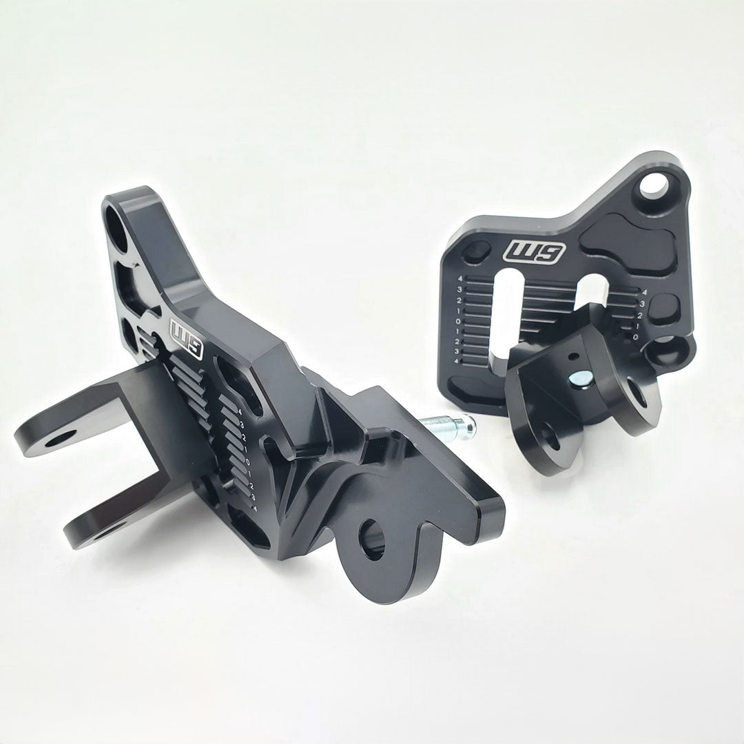 Adjustable Foot Peg Mounts: Sur-Ron Ultra Bee